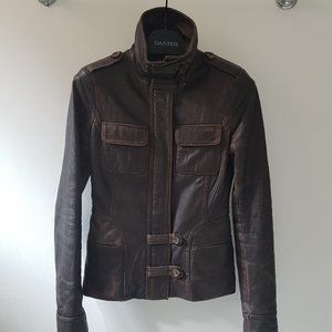 Danier Brown Leather Jacket
